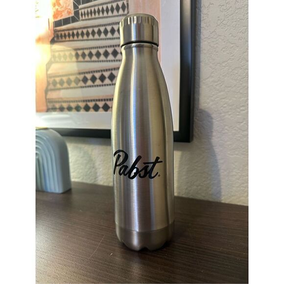 Pabst Blue Ribbon 16oz Stainless Steel Water Bottle - Picture 1 of 5